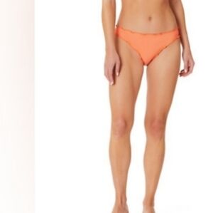 Shimmering Flash Peach No Boundaries Bikini Bottoms Women's (Small 3-5)